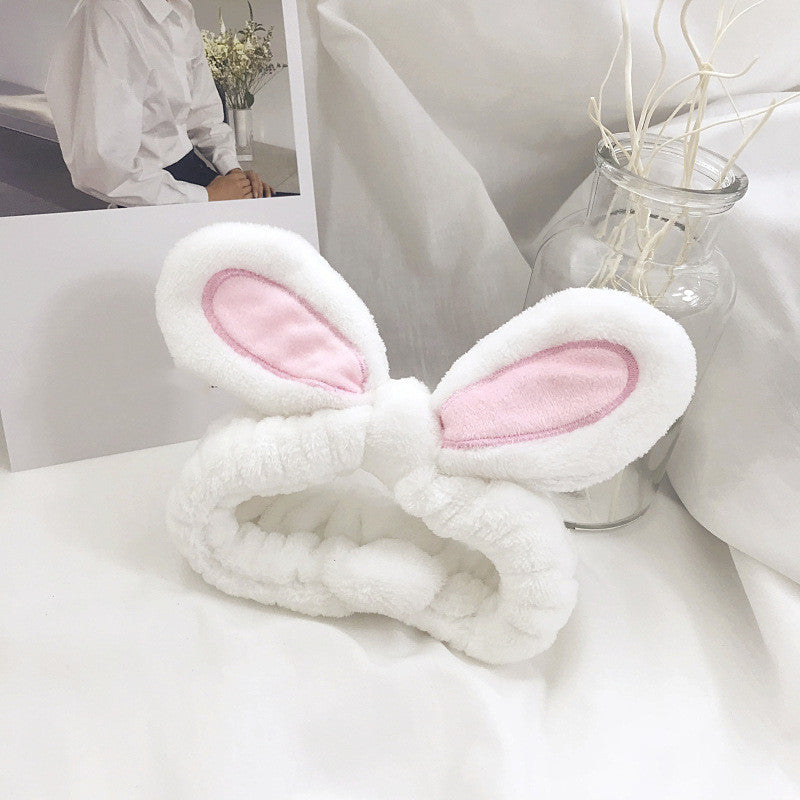 Rabbit Ear Washing Makeup Headband