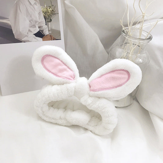 Rabbit Ear Washing Makeup Headband