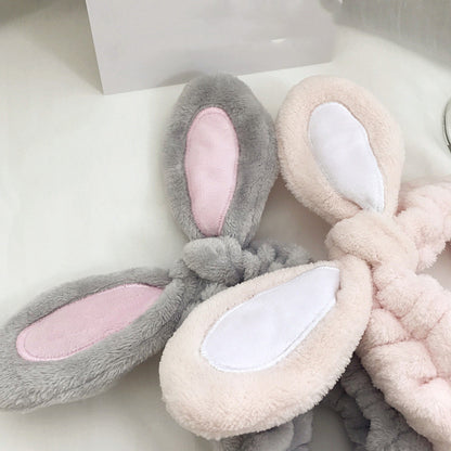 Rabbit Ear Washing Makeup Headband