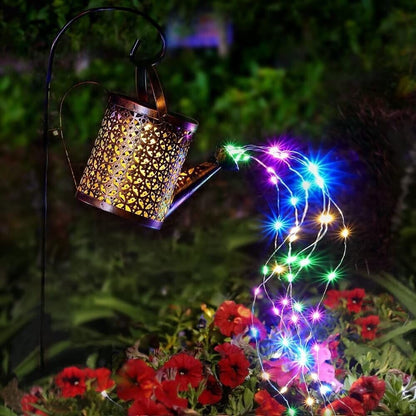 Copper Solar Garden Lights For Outdoor Pathway Yard Deck Lawn Patio