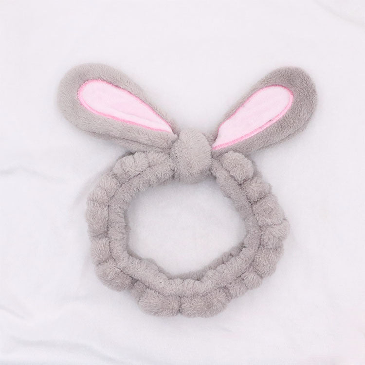 Rabbit Ear Washing Makeup Headband