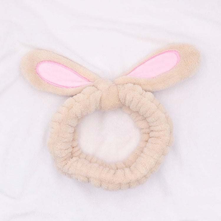 Rabbit Ear Washing Makeup Headband