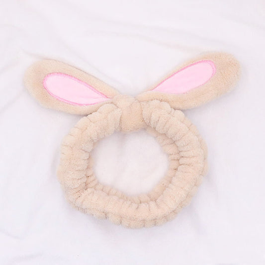 Rabbit Ear Washing Makeup Headband